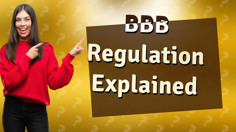 BBB Regulation Explained