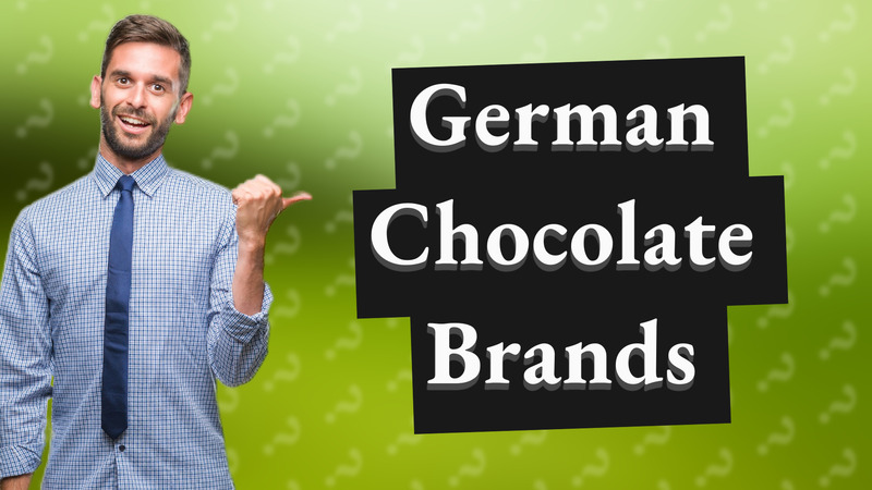 German Chocolate Brands
