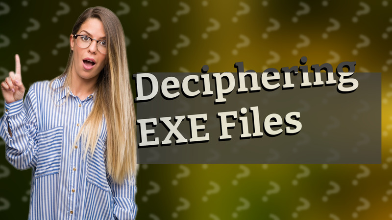 Deciphering EXE Files