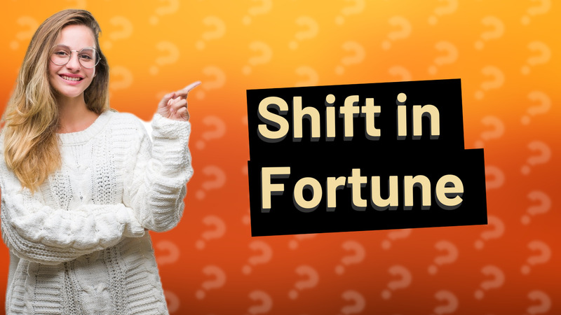 Shift in Fortune