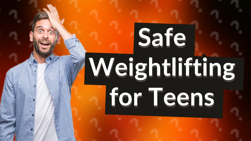 Safe Weightlifting for Teens