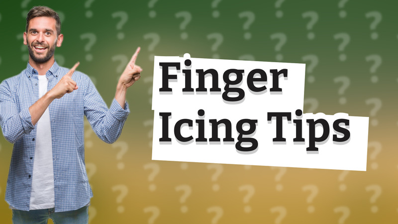 Finger Icing Tips