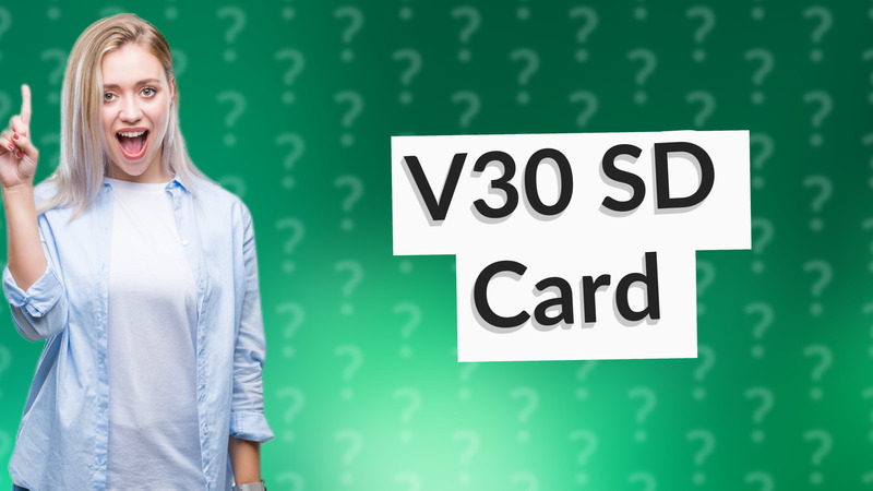 V30 SD Card