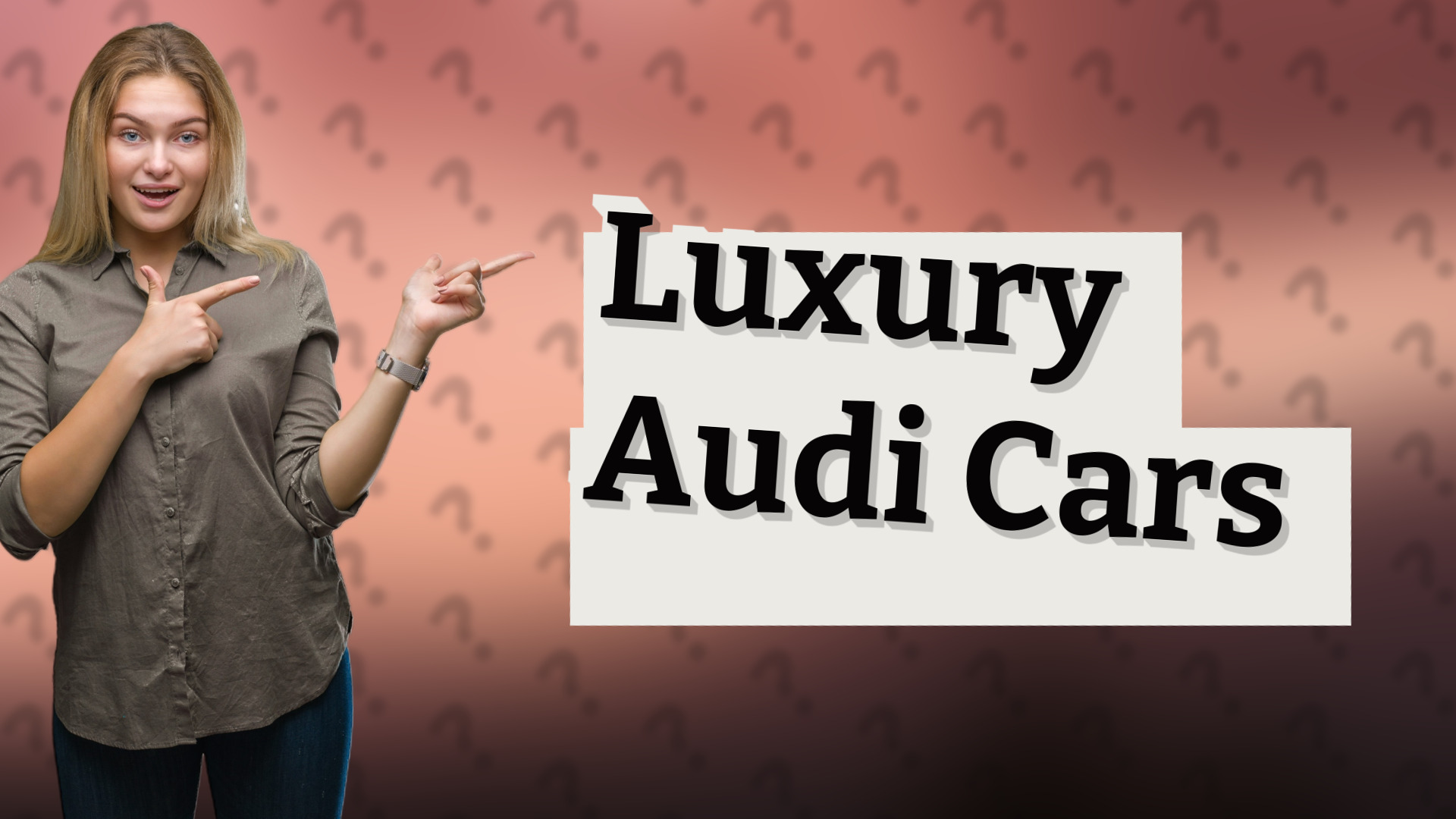 Luxury Audi Cars