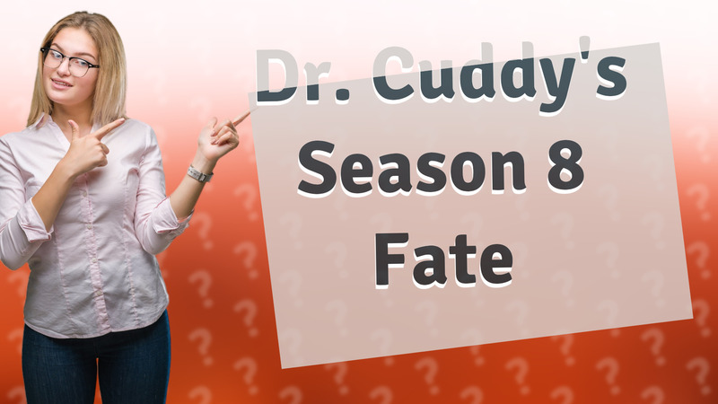 Dr. Cuddy's Season 8 Fate
