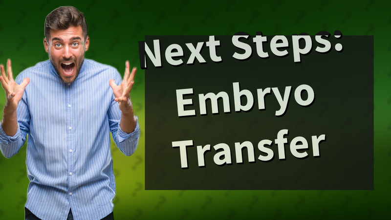Next Steps: Embryo Transfer