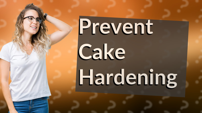 Prevent Cake Hardening
