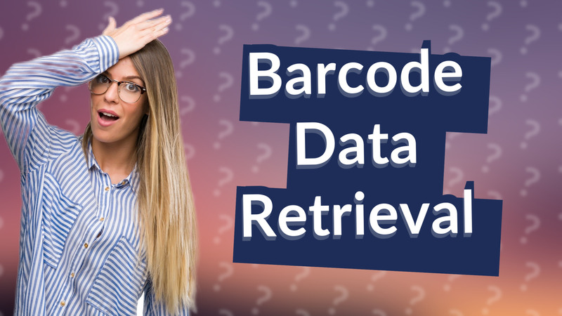 Barcode Data Retrieval