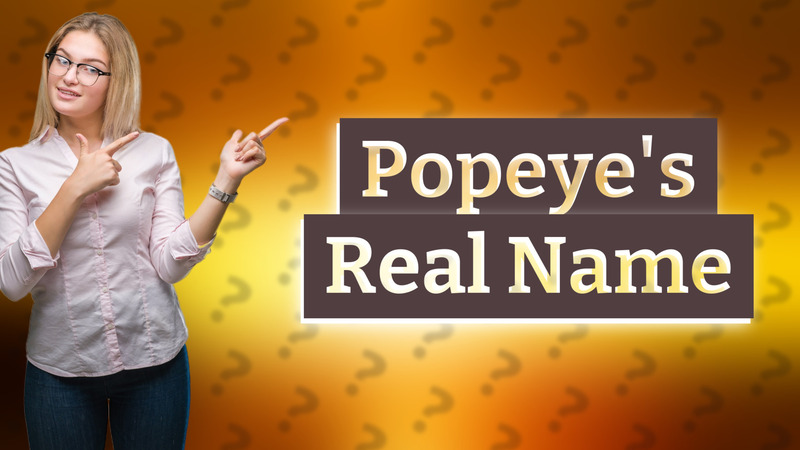 Popeye's Real Name