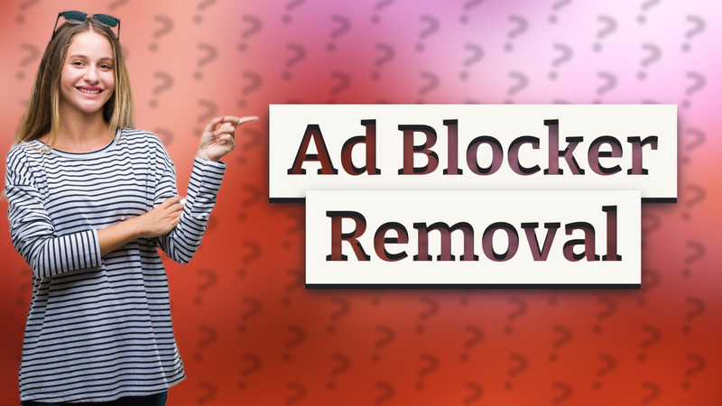Ad Blocker Removal