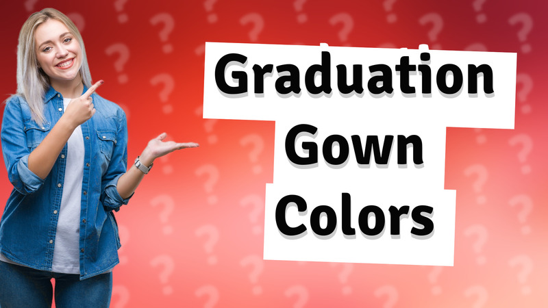 Graduation Gown Colors
