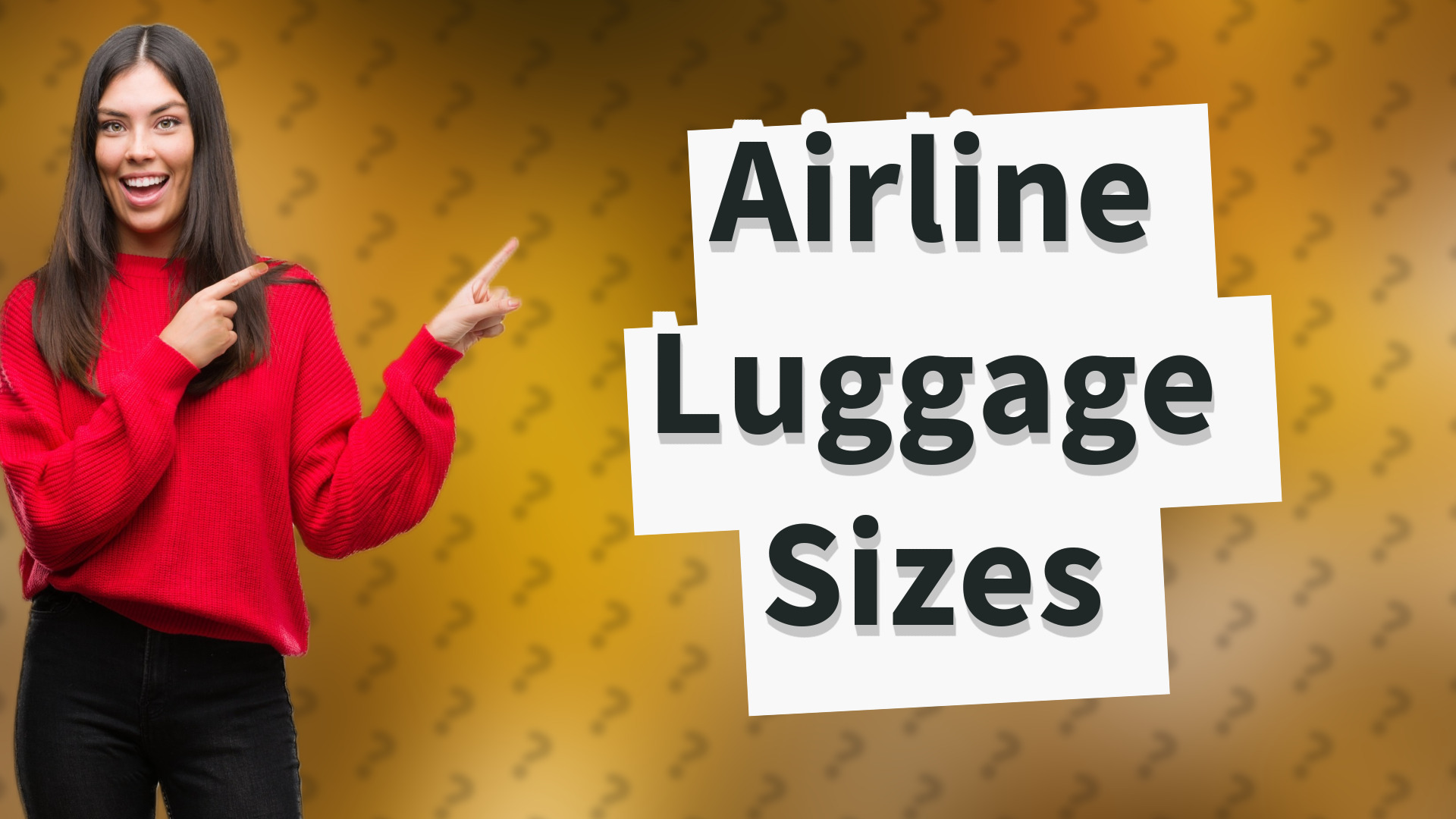 Airline Luggage Sizes