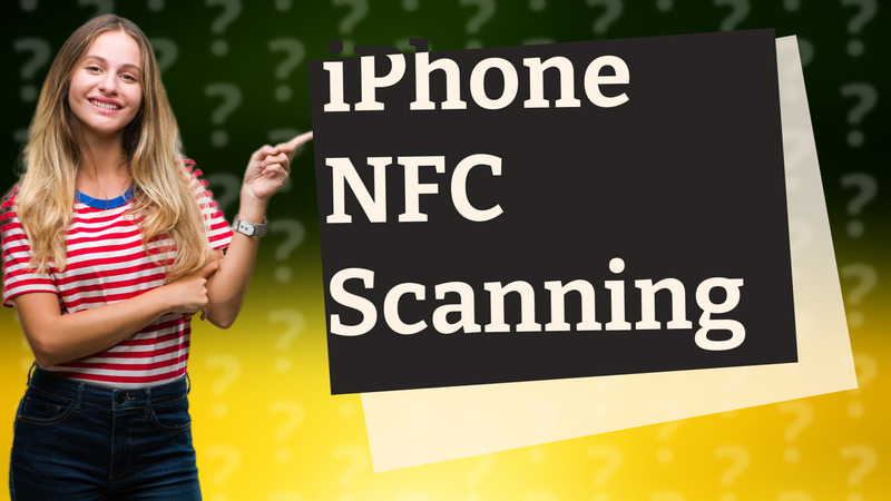 iPhone NFC Scanning