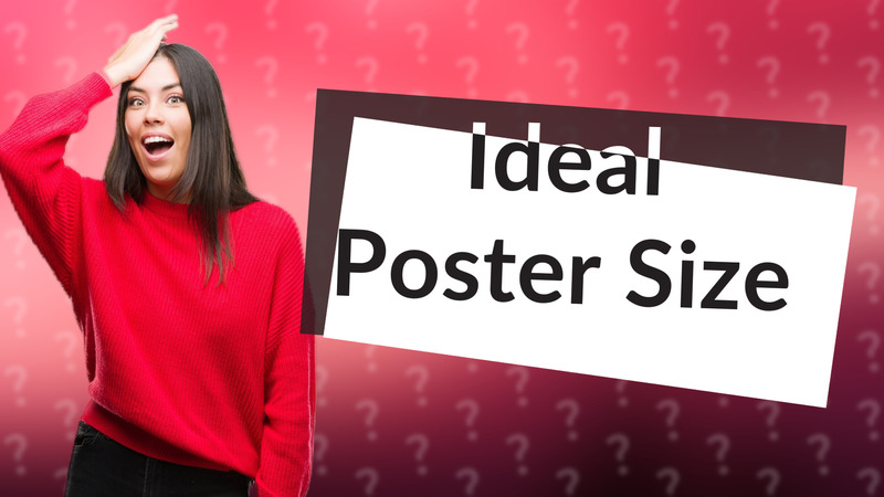 Ideal Poster Size