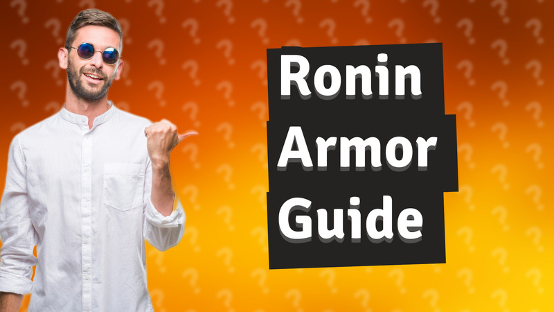 Ronin Armor Guide