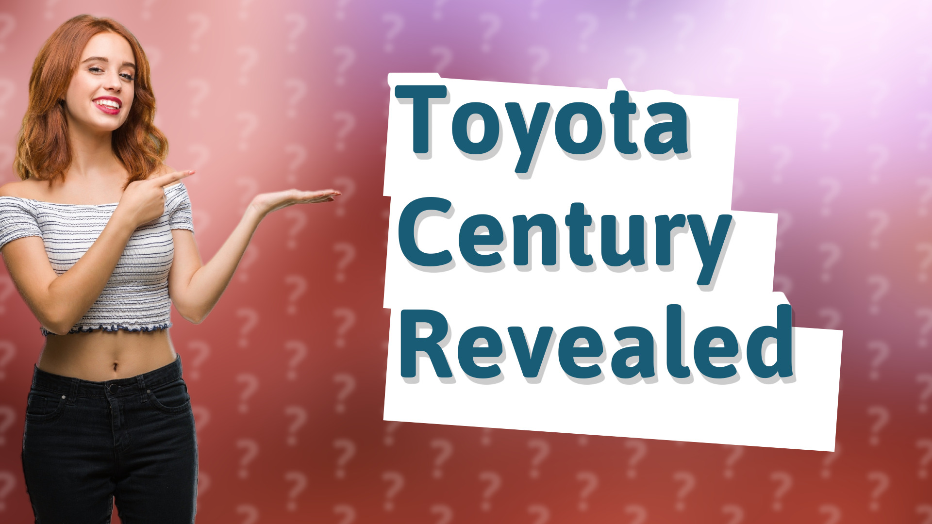 Toyota Century Revealed