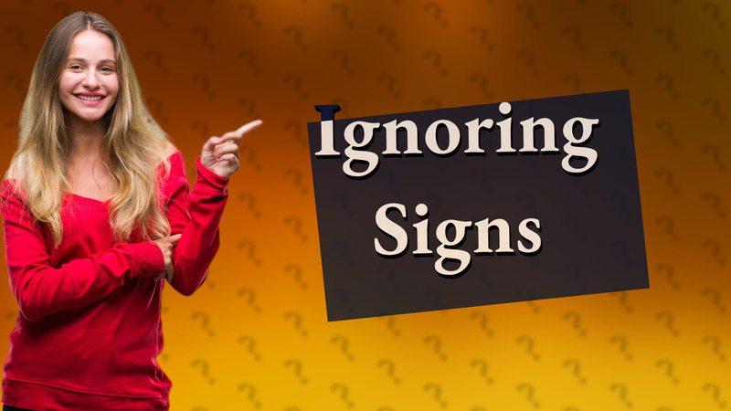 Ignoring Signs