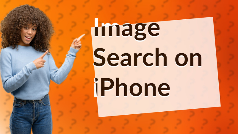 Image Search on iPhone