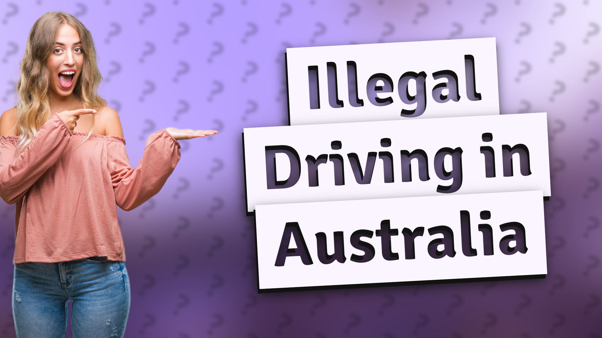 Illegal Driving in Australia