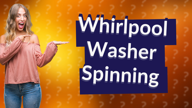 Whirlpool Washer Spinning