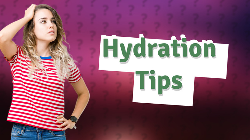 Hydration Tips