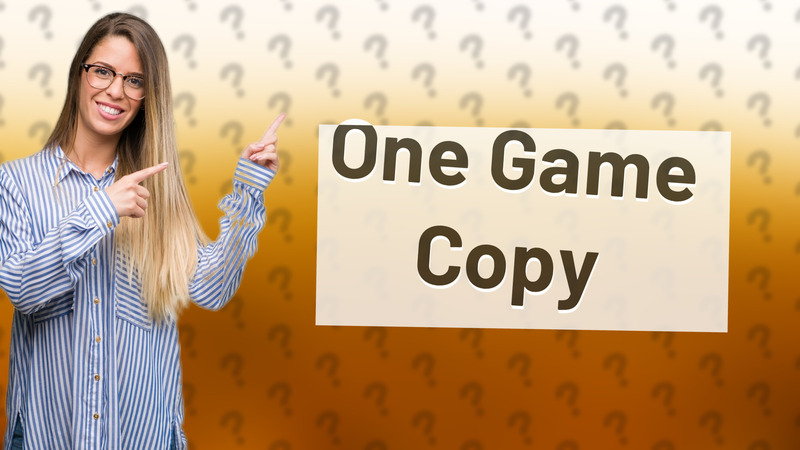 One Game Copy