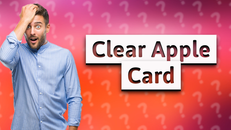 Clear Apple Card