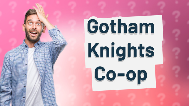 Gotham Knights Co-op