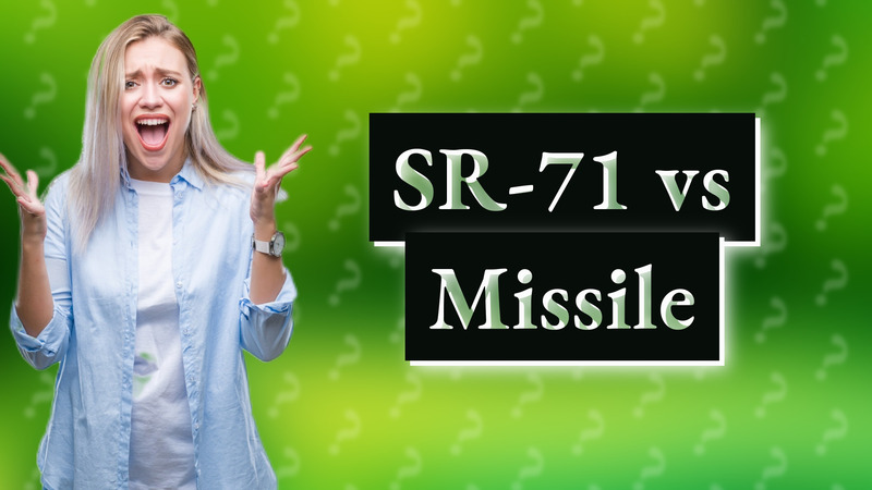 SR-71 vs Missile