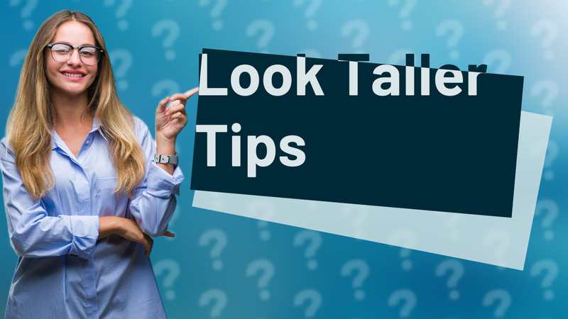 Look Taller Tips