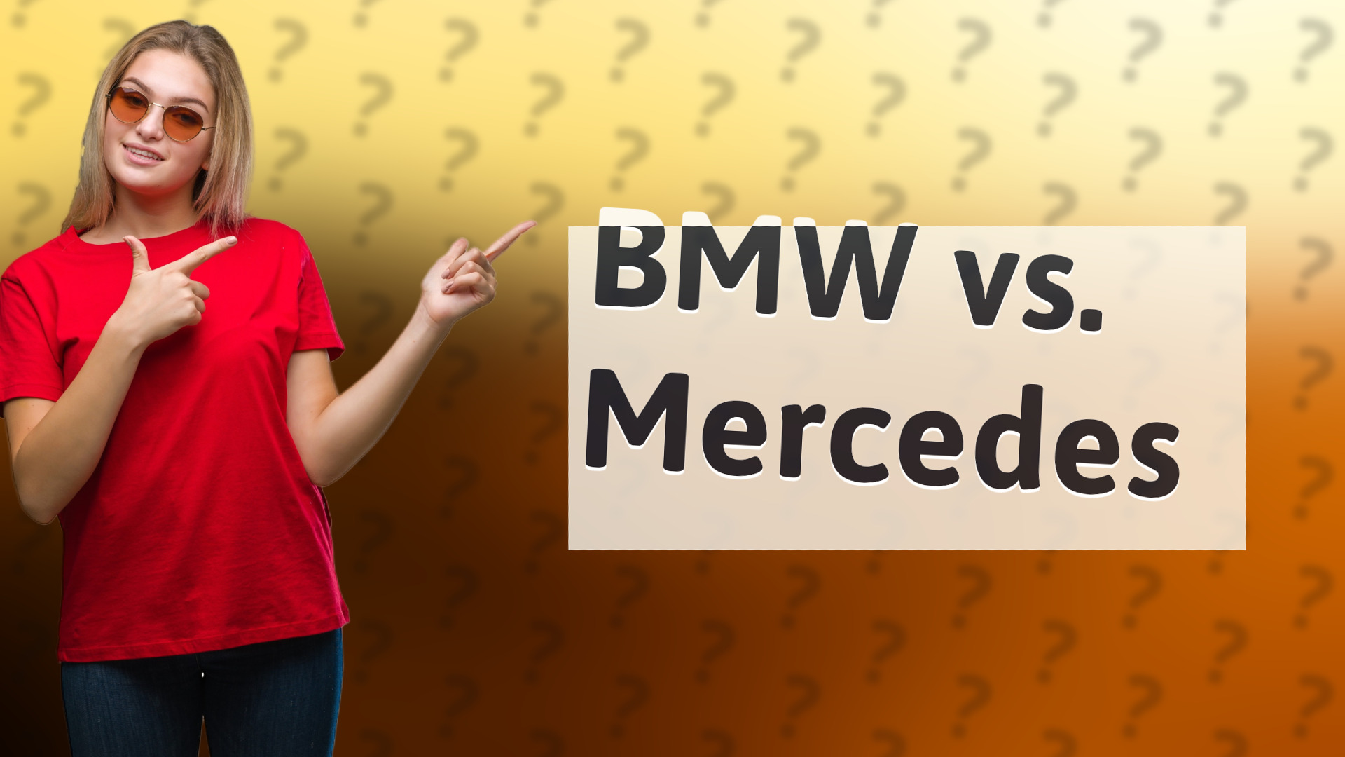 BMW vs. Mercedes