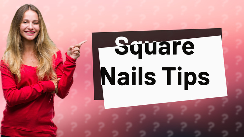 Square Nails Tips