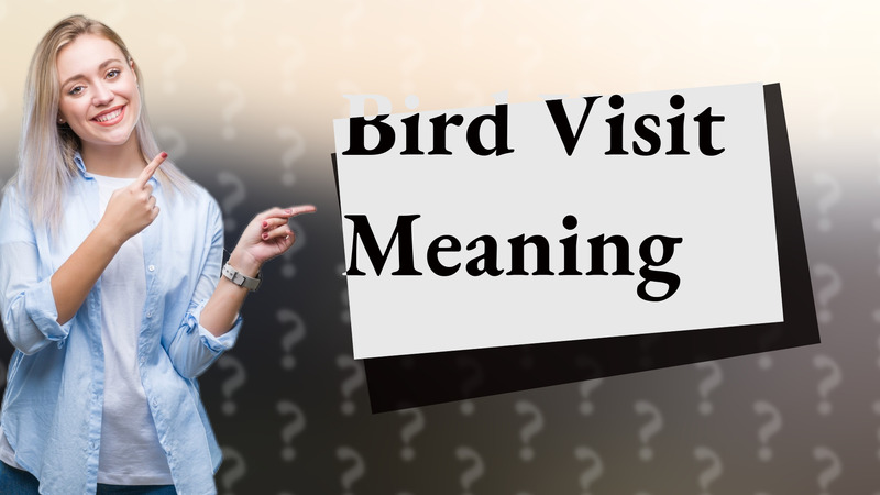 Bird Visit Meaning