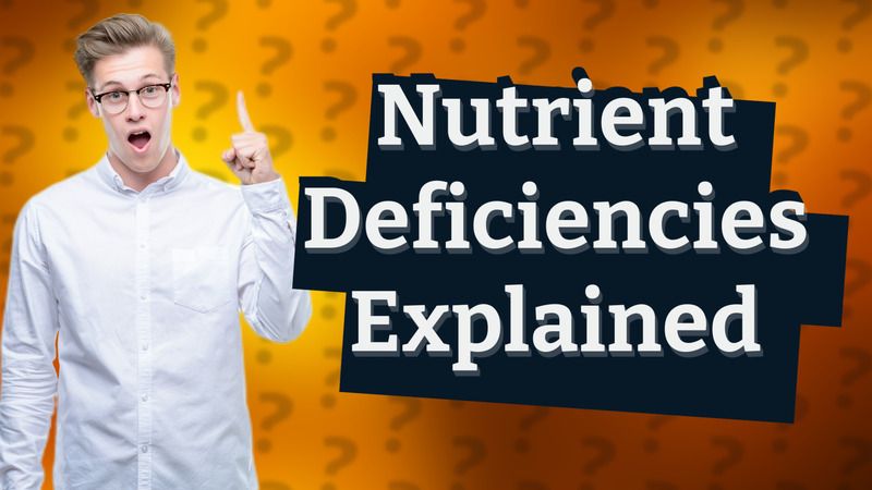 Nutrient Deficiencies Explained