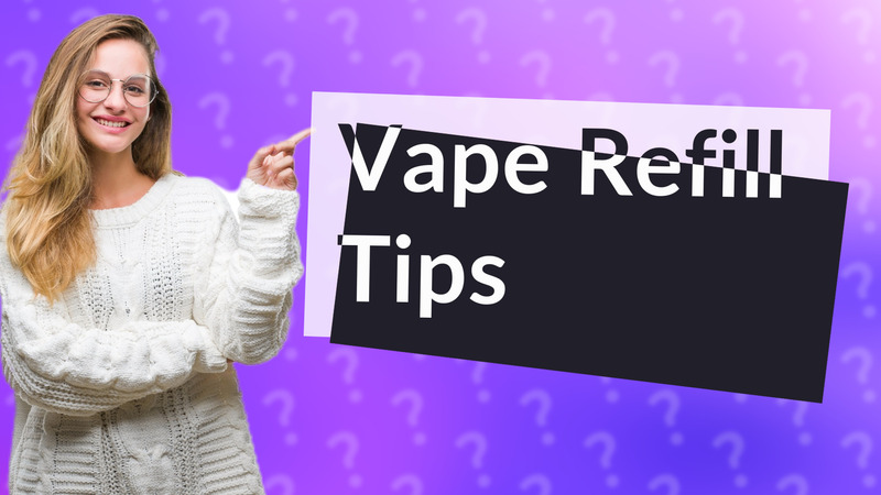 Vape Refill Tips