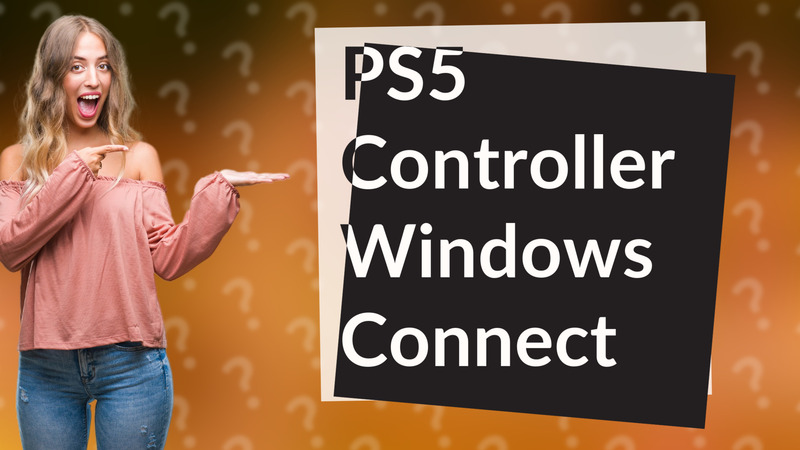 PS5 Controller Windows Connect