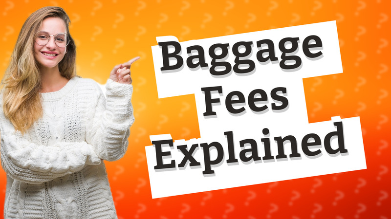 Baggage Fees Explained