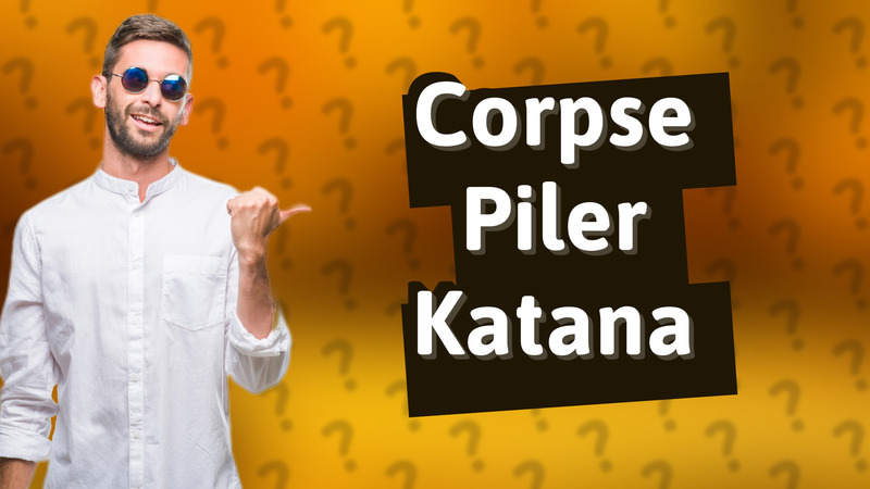 Corpse Piler Katana