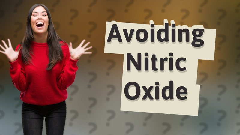 Avoiding Nitric Oxide