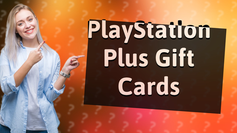 PlayStation Plus Gift Cards