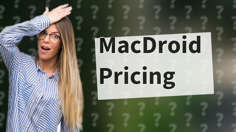 MacDroid Pricing
