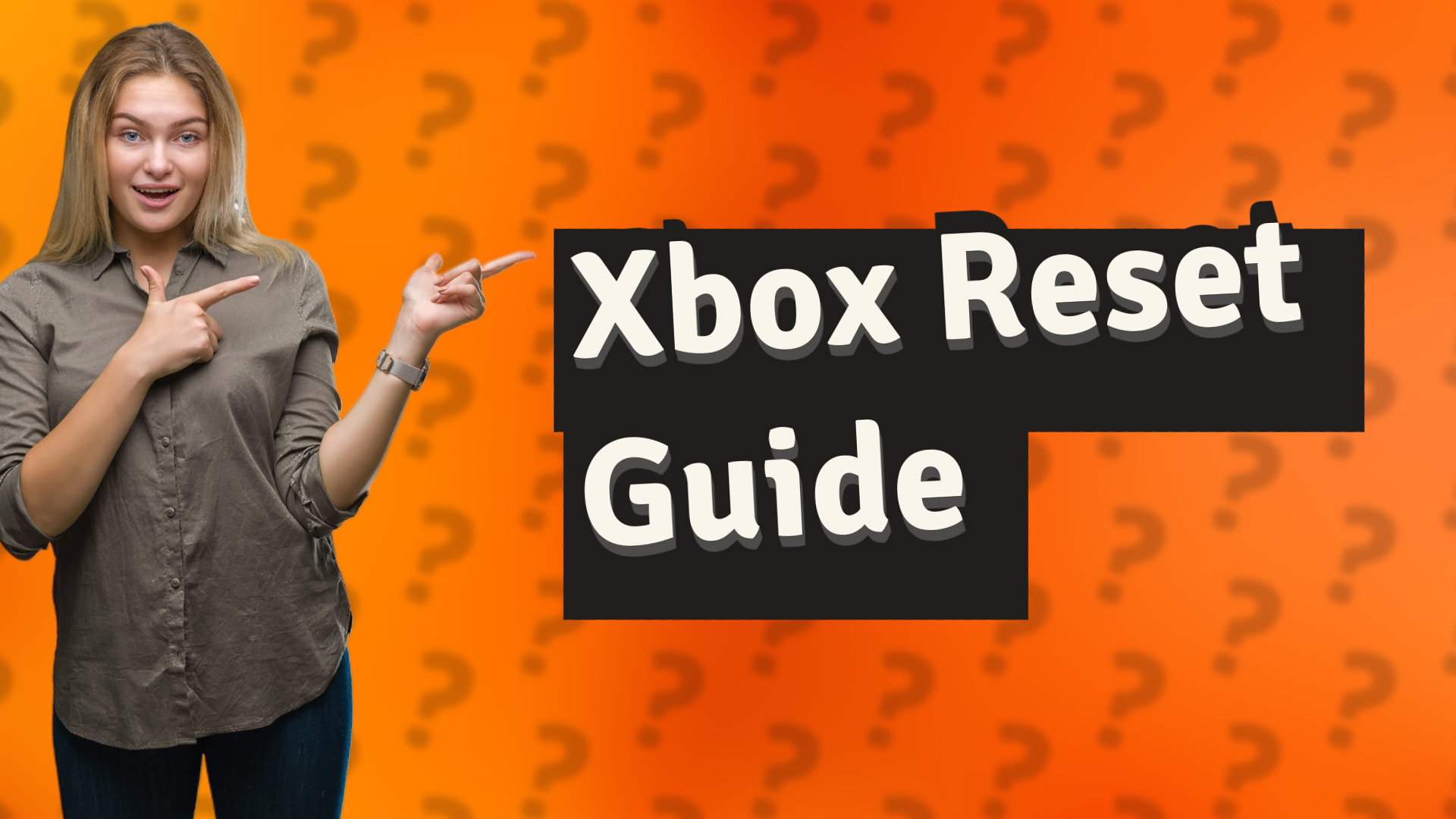 Xbox Reset Guide