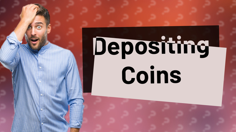 Depositing Coins