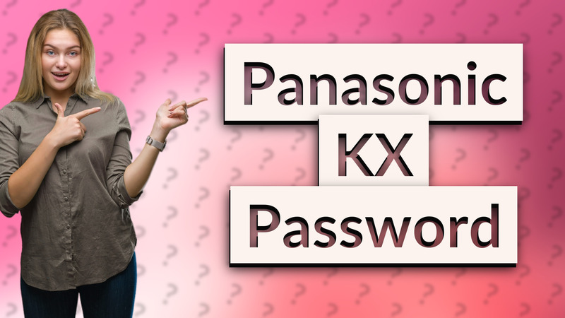 Panasonic KX Password