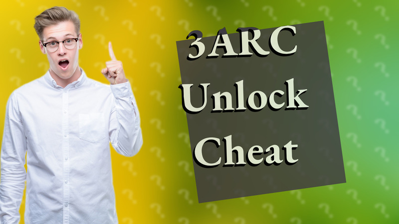 3ARC Unlock Cheat