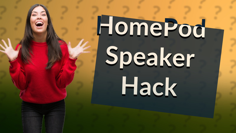 HomePod Speaker Hack