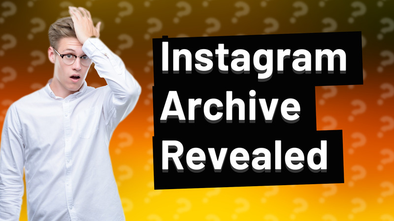 Instagram Archive Revealed