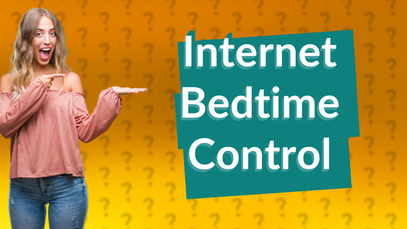 Internet Bedtime Control