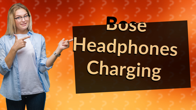Bose Headphones Charging