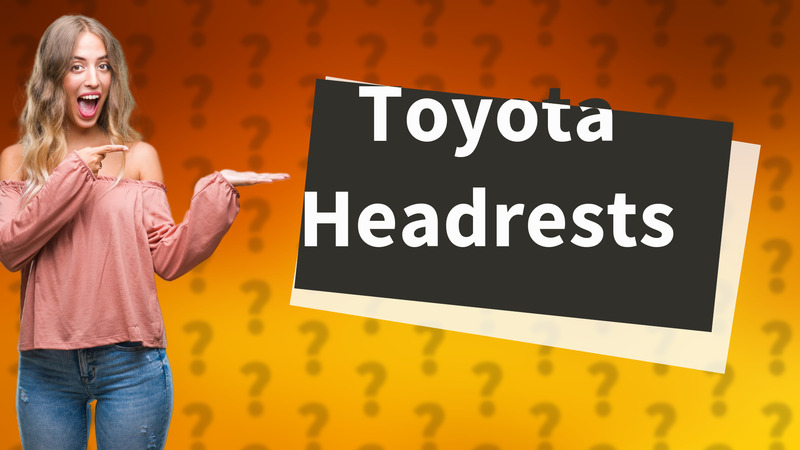 Toyota Headrests